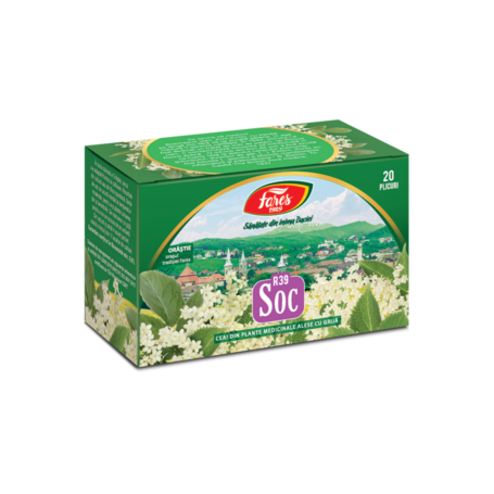 Ceai de flori de soc 20pl - Fares