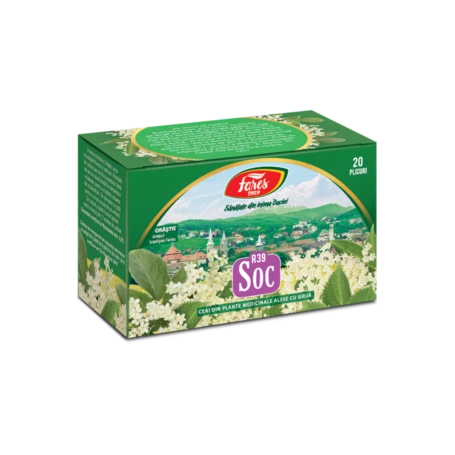 Ceai de flori de soc 20pl - Fares