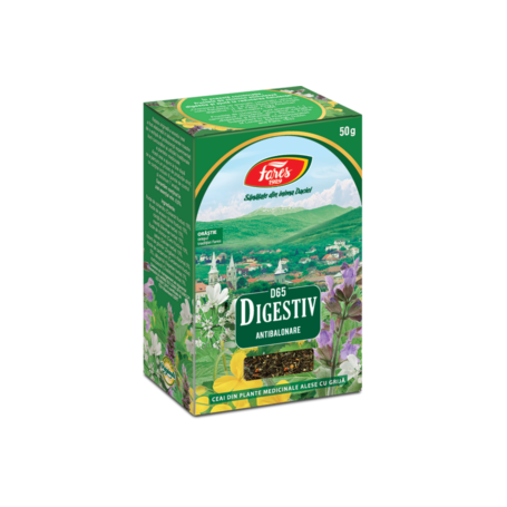 Ceai Digestiv Antibalonare - D65 - 50g - Fares