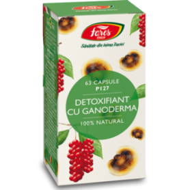 Detoxifiant cu ganoderma 60cps - Fares