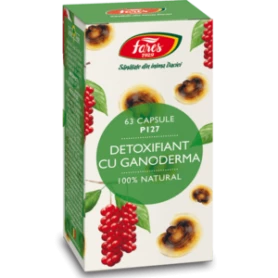 Detoxifiant cu ganoderma 60cps - Fares