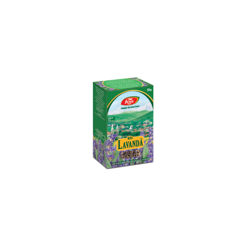 Ceai Lavanda - flori - N151 - 50g - Fares