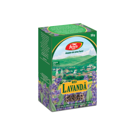 Ceai Lavanda - flori - N151 - 50g - Fares