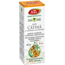 Ulei de catina cu galbenele si sunatoare 30ml - Fares