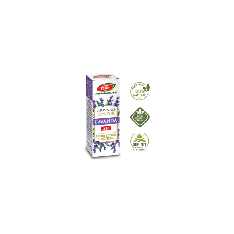ULEI ESENTIAL DE LAVANDA 10ml - FARES