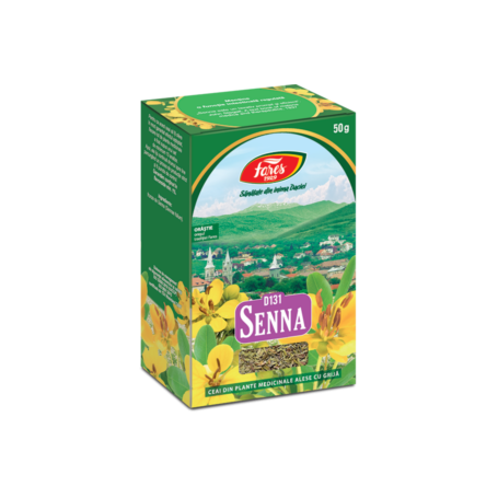 Ceai Senna - frunze - D131 - 50g - Fares