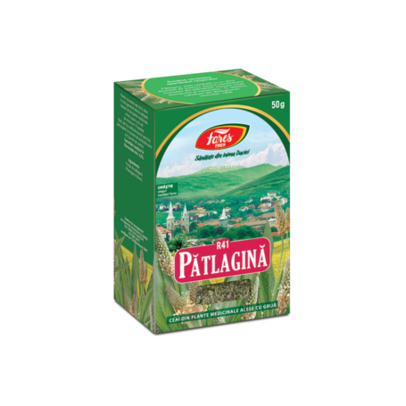 Ceai Patlagina - frunze - R41 - 50g - Fares