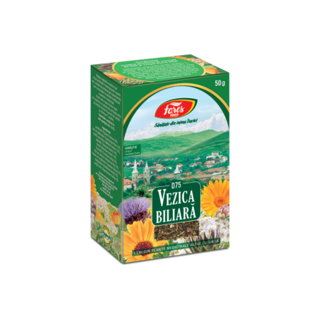 Ceai Vezica biliara - D75 - 50g - Fares