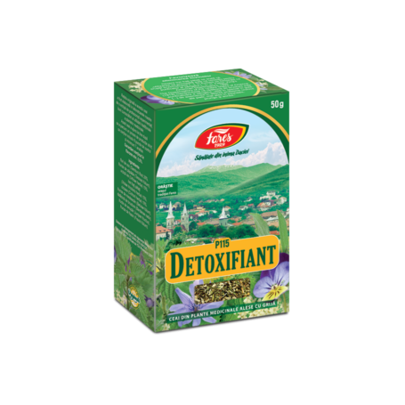 Ceai Detoxifiant (Purificarea organismului) - P115 - 50g - Fares