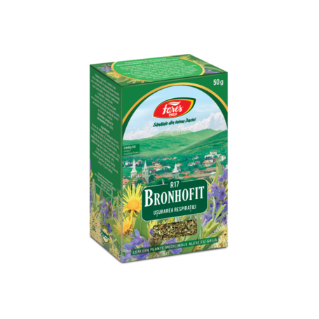 Ceai Bronhofit (usurarea respiratiei) - R17 - 50g - Fares
