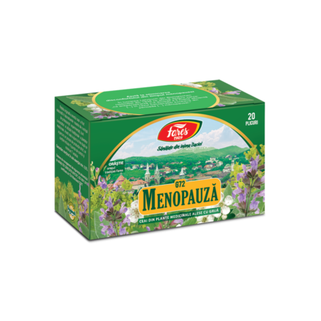 Ceai Menopauza - G72 - 20pl - Fares