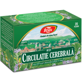 Ceai Circulatie cerebrala - N131 - 20pl - Fares