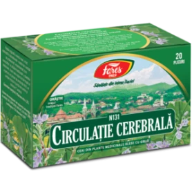 Ceai Circulatie cerebrala - N131 - 20pl - Fares