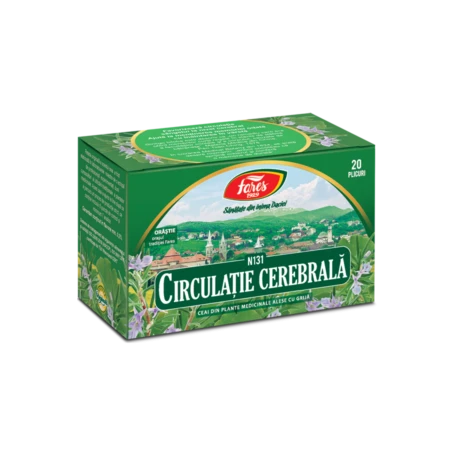 Ceai Circulatie cerebrala - N131 - 20pl - Fares
