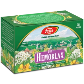 Ceai Hemorlax (antihemoroidal) - D52 - 20pl - Fares