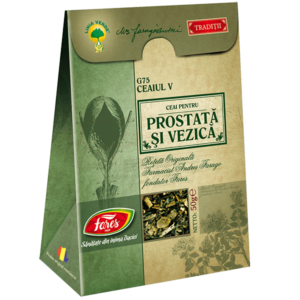 Ceaiul V - Ceai Pentru Prostata Si Vezica - G75 - 50g - Fares