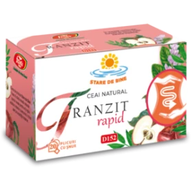 Ceai Tranzit rapid (laxativ) - 20pl - Fares