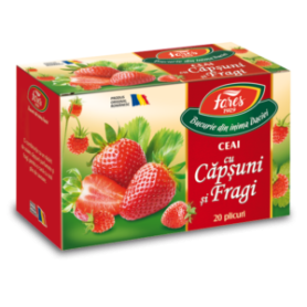 Ceai de Capsuni Si Fragi, 20dz - Fares