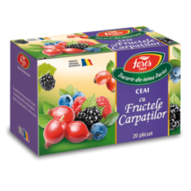 Ceai Fructele Carpatilor, Aromfruct, 20plicuri - Fares