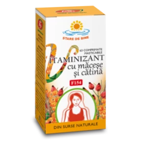 Vitaminizant cu Macese si Catina, F154, 63cps - Fares