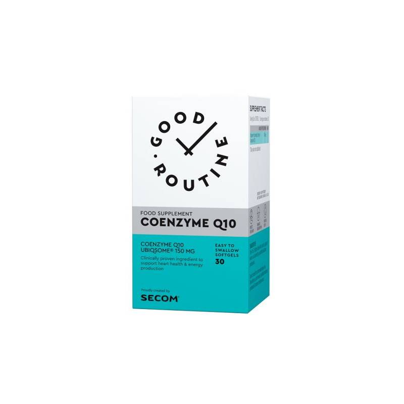 Coenzyme Q10 30 caps moi, Good Routine by Secom