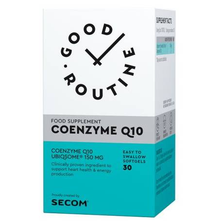 COENZYME Q10 30mg, 30 capsule moi, Good Routine by SECOM