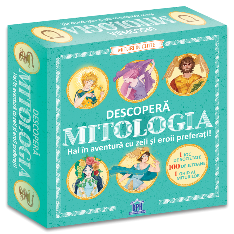 Descopera Mitologia: Hai in aventura cu zeii si eroii preferati! - Editura DPH