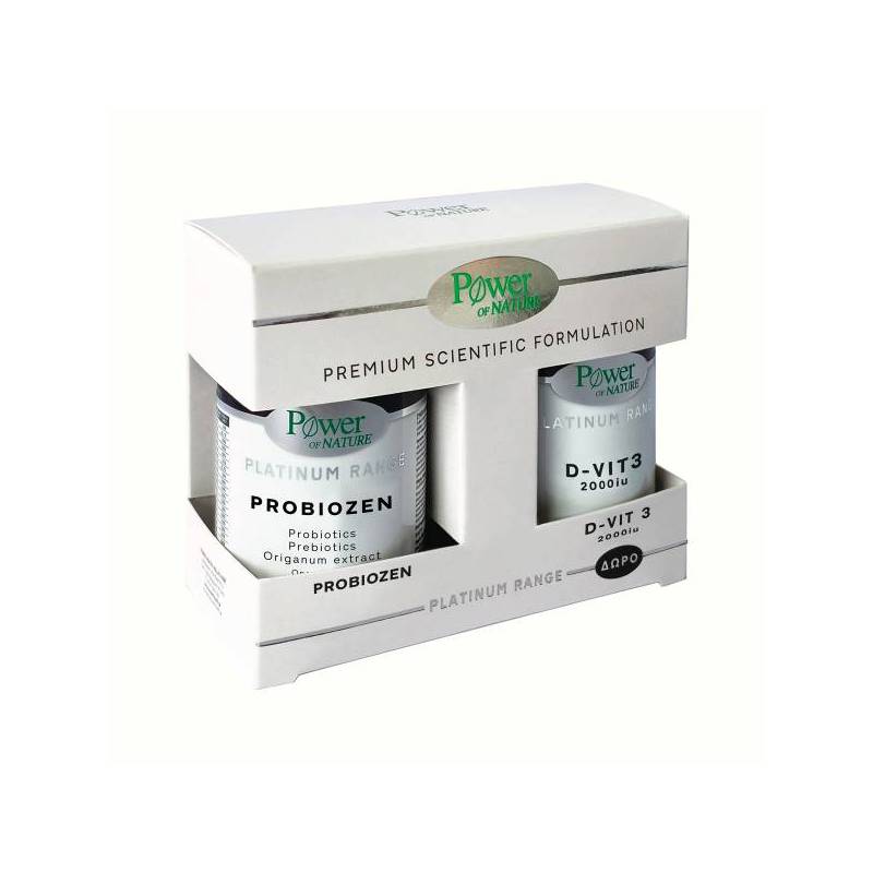Pachet PROBIOZEN 15cps + Vitamina D3 2000iu 20cps - Power of Nature