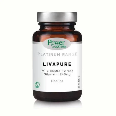 LIVAPURE Platinium Range Fara zahar 30 tablete - Power of Nature