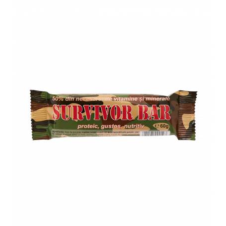 SURVIVOR BAR - baton proteic, 60g, REDIS