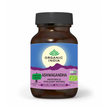 Ashwagandha - 60cps veg - ORGANIC INDIA