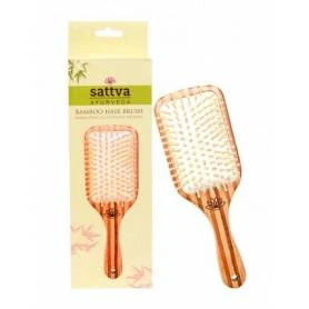 Perie de par din bambus – Sattva Ayurveda