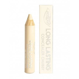 Concealer creion, Chubby Beige Rosato 025L, Long Lasting, PuroBio