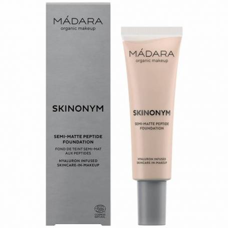 SKINONYM 20 IVORY Fond de ten Semi-Matte Peptide 30ml - MÁDARA