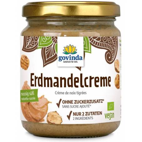 Crema din migdale de pamant, eco-bio, 250g Govinda