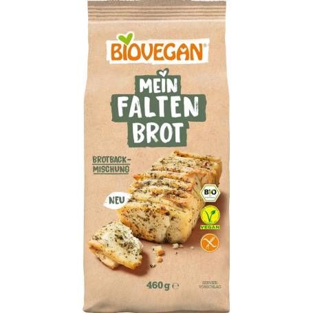 Premix pentru paine fara gluten, eco-bio, 460g Biovegan