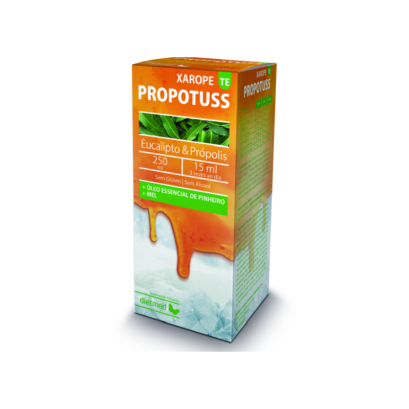 Propotuss TE (tuse cu expectoratie) solutie orala, 250ml, Dietmed -