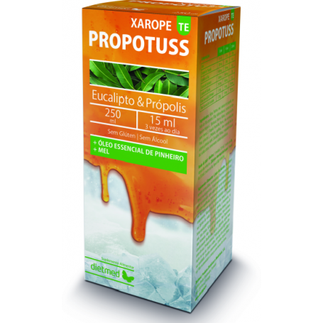 Propotuss TE (tuse cu expectoratie) solutie orala, 250ml, Dietmed - Type Nature