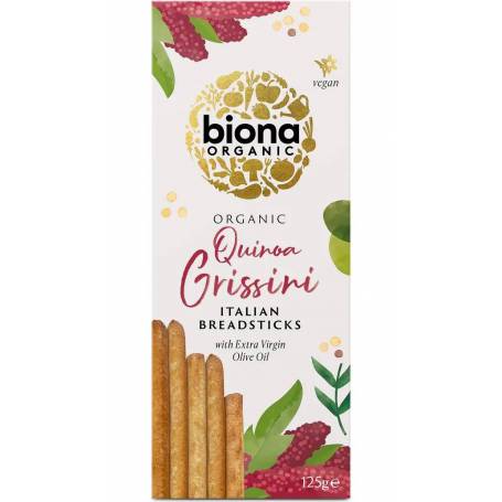 Grisine cu quinoa si ulei de masline, eco-bio, 125g Biona