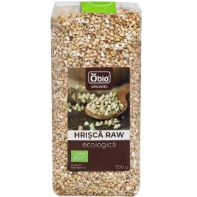 Hrisca verde - cruda - raw, eco-bio, 500g Obio