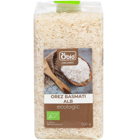 Orez basmati alb, eco-bio, 500g, Obio