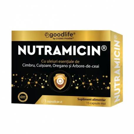 NUTRAMICIN 15 capsule moi - GoodLife - COSMO PHARM