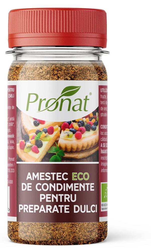 Mix De Condimente Pentru Preparate Dulci Eco-bio 50g - Pronat