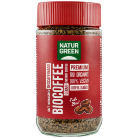 Cafea decofeinizata instant, eco-bio, 100g Natur Green