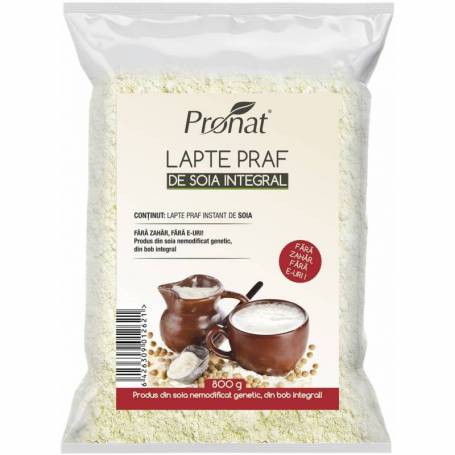 Lapte praf instant de soia 800g - Pronat