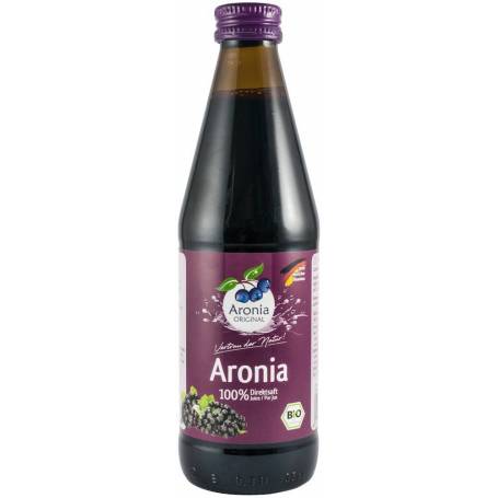 Suc pur de aronia, eco-bio, 0,33l - Aronia Original
