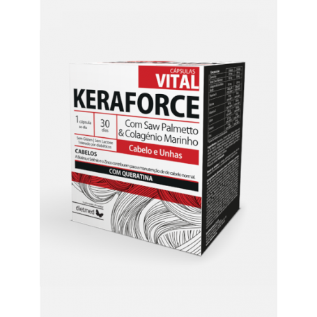 KERAFORCE VITAL - keratina – 30 CAPSULE – DIETMED - Type Nature