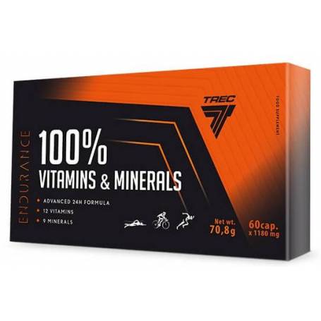 Vitamine si minerale, zi si noapte, 60 capsule, Trec