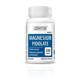 Magnesium Pidolate - pidolat de magneziu, 60 capsule, Zenyth