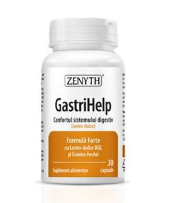 Gastrihelp, Ajutor Pentru Mucoasa Stomacului, 30 Capsule, Zenyth